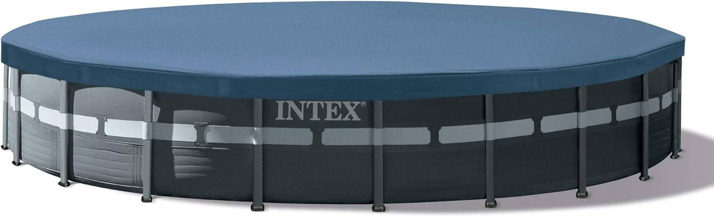 Ultra XTR Deluxe above Ground Swimming Pool Set, Includes Cartridge Sand Filter Pump, Supertough Puncture Resistant, Rust Resistant, 24' X 52"