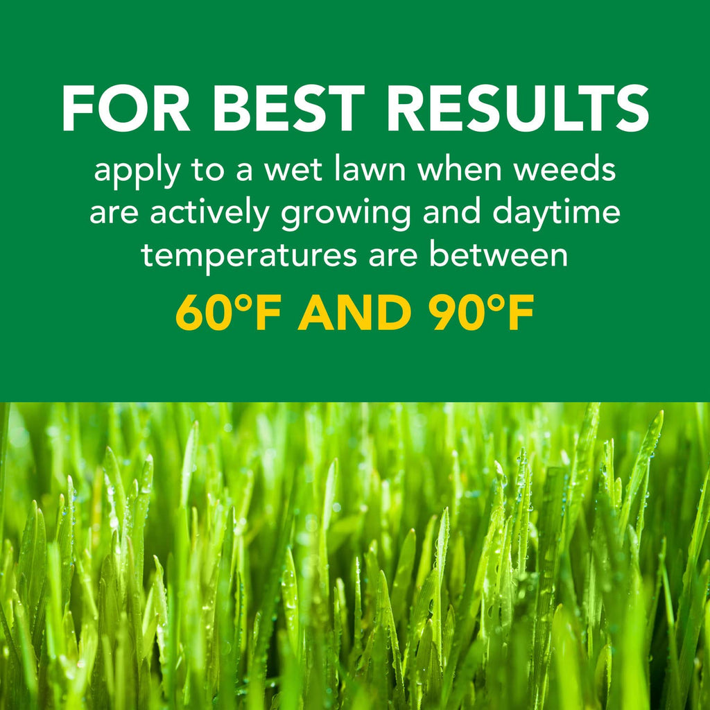 Turf Builder Weed & Feed3, Weed Killer plus Lawn Fertilizer, Controls Dandelion and Clover, 5,000 Sq. Ft., 14.29 Lbs.