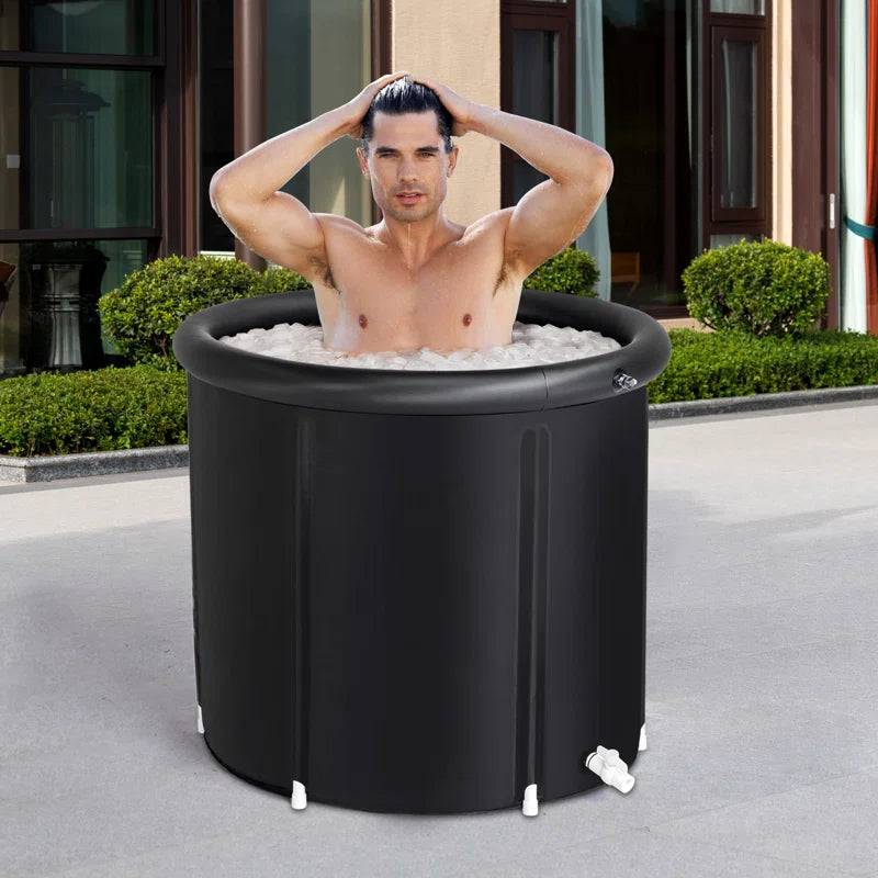 Outdoor and Indoor Ice Bath Tub with Storage Bag