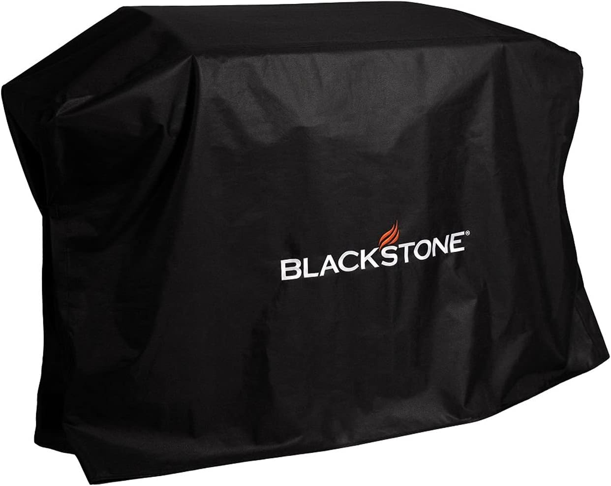 5482 Griddle Cover Fits 36 Inches Cooking Station with Hood Water Resistant, Weather Resistant, Heavy Duty 600D Polyester Flat Top Gas Grill Cover with Cinch Straps, Black 36"