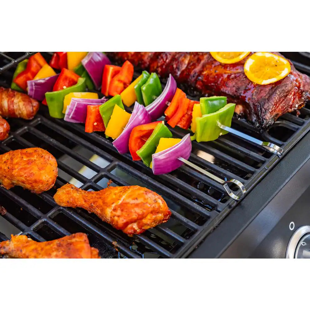 Grill Tool Set with Stainless Steel Handles (8 Piece)